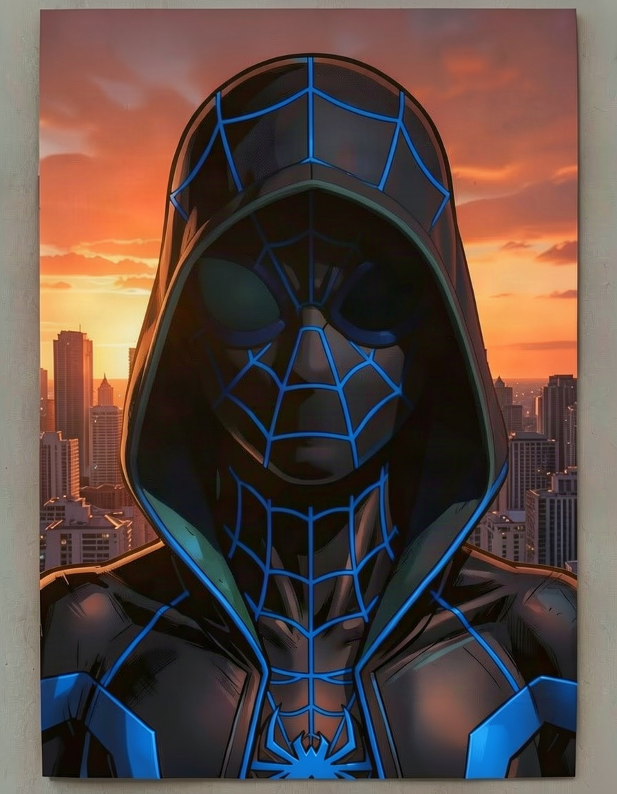 Nightspool, a Spidersona OC made on GenTube