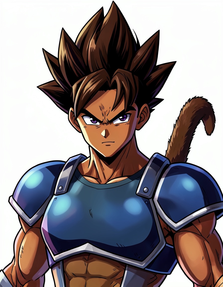 Verdun, a Dragon Ball OC made on GenTube
