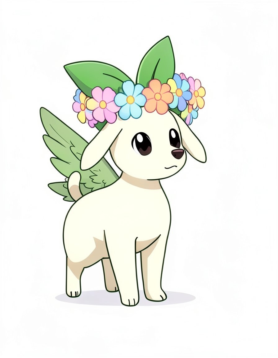 Mosshound, a Pokemon OC made on GenTube