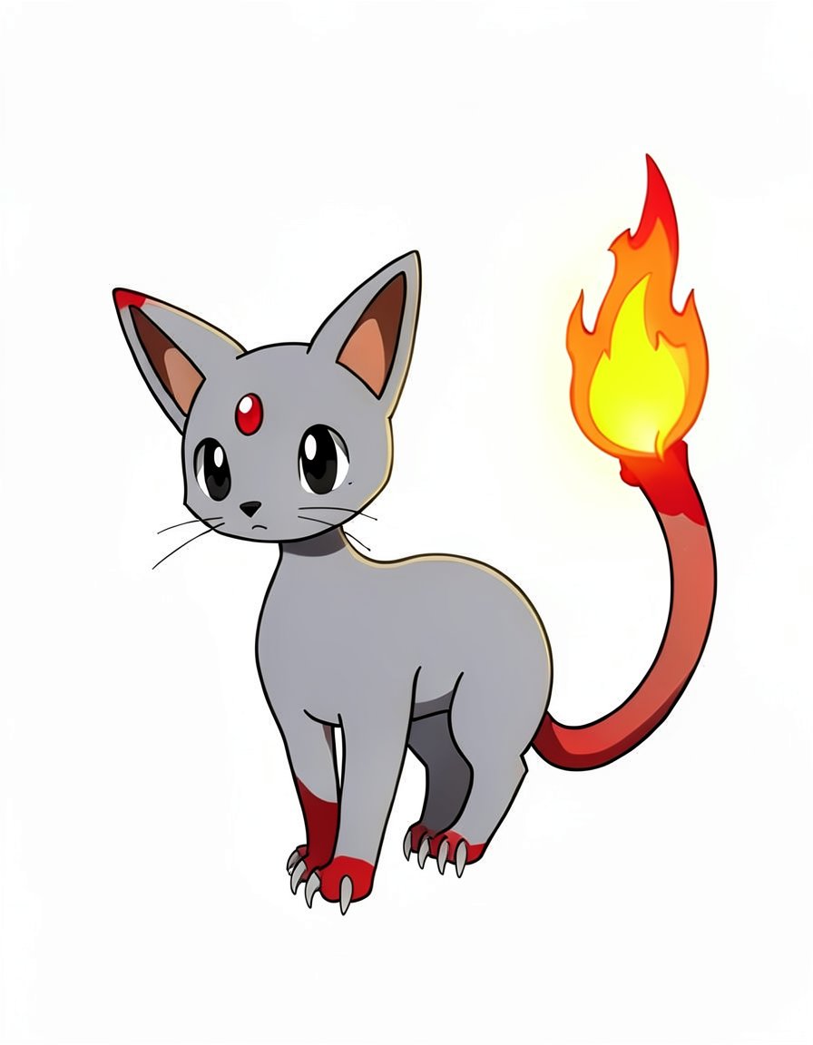 Emberpaw, a Pokemon OC made on GenTube
