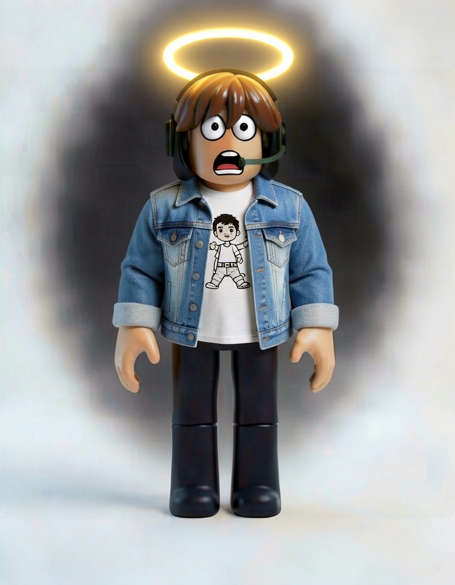 HaloByte, a Roblox OC made on GenTube