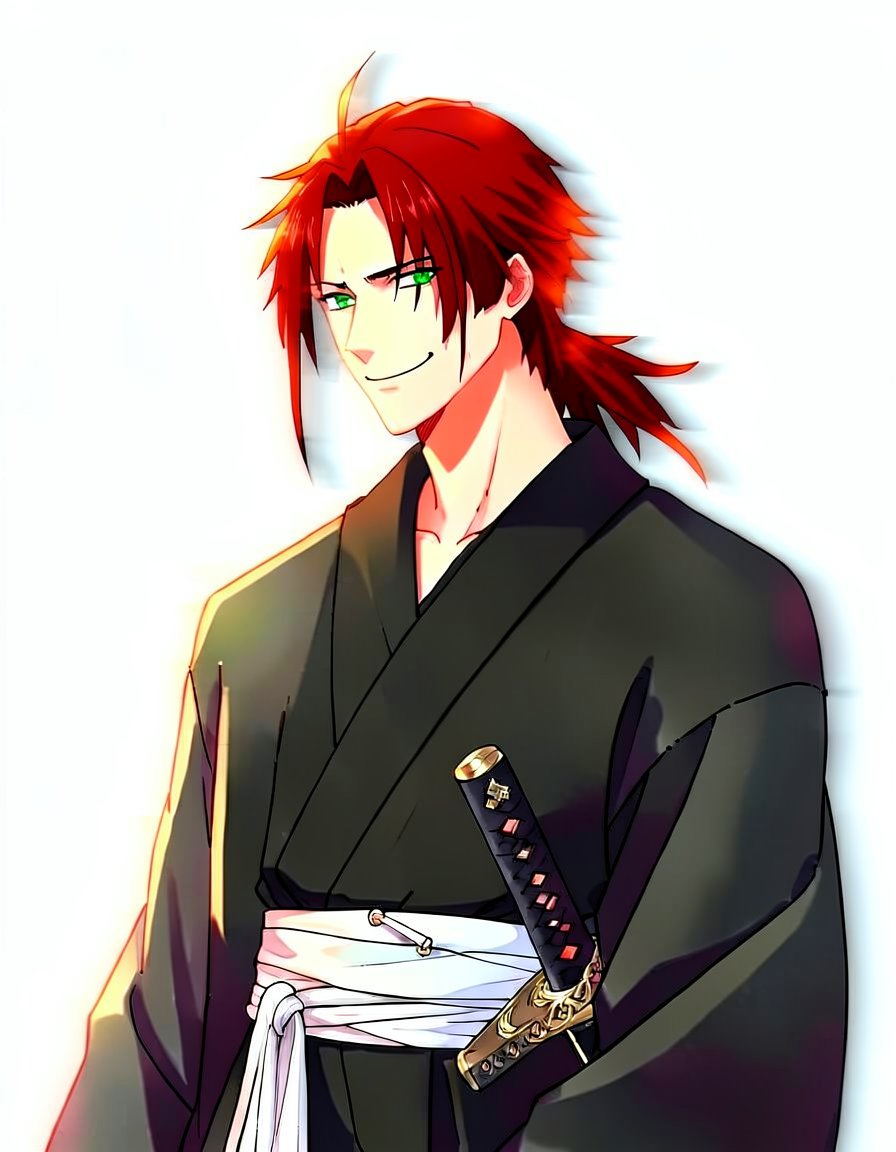 Crimsonstride, a Bleach OC made on GenTube