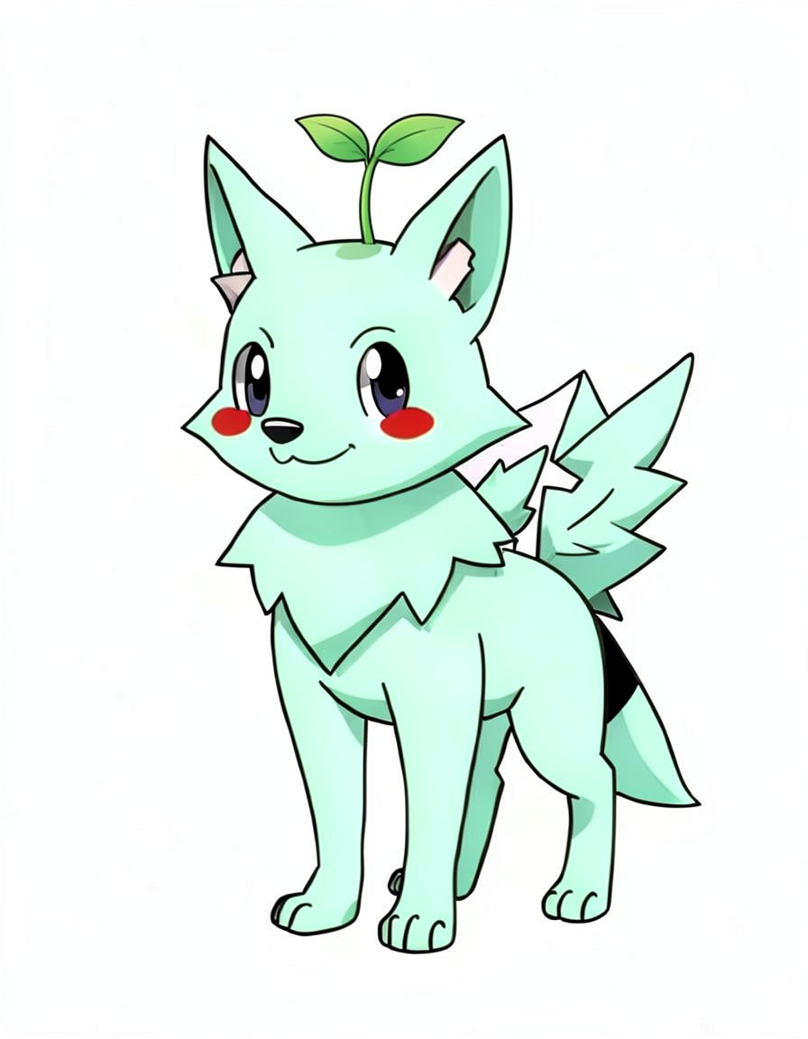 Jolthowl, a Pokemon OC made on GenTube
