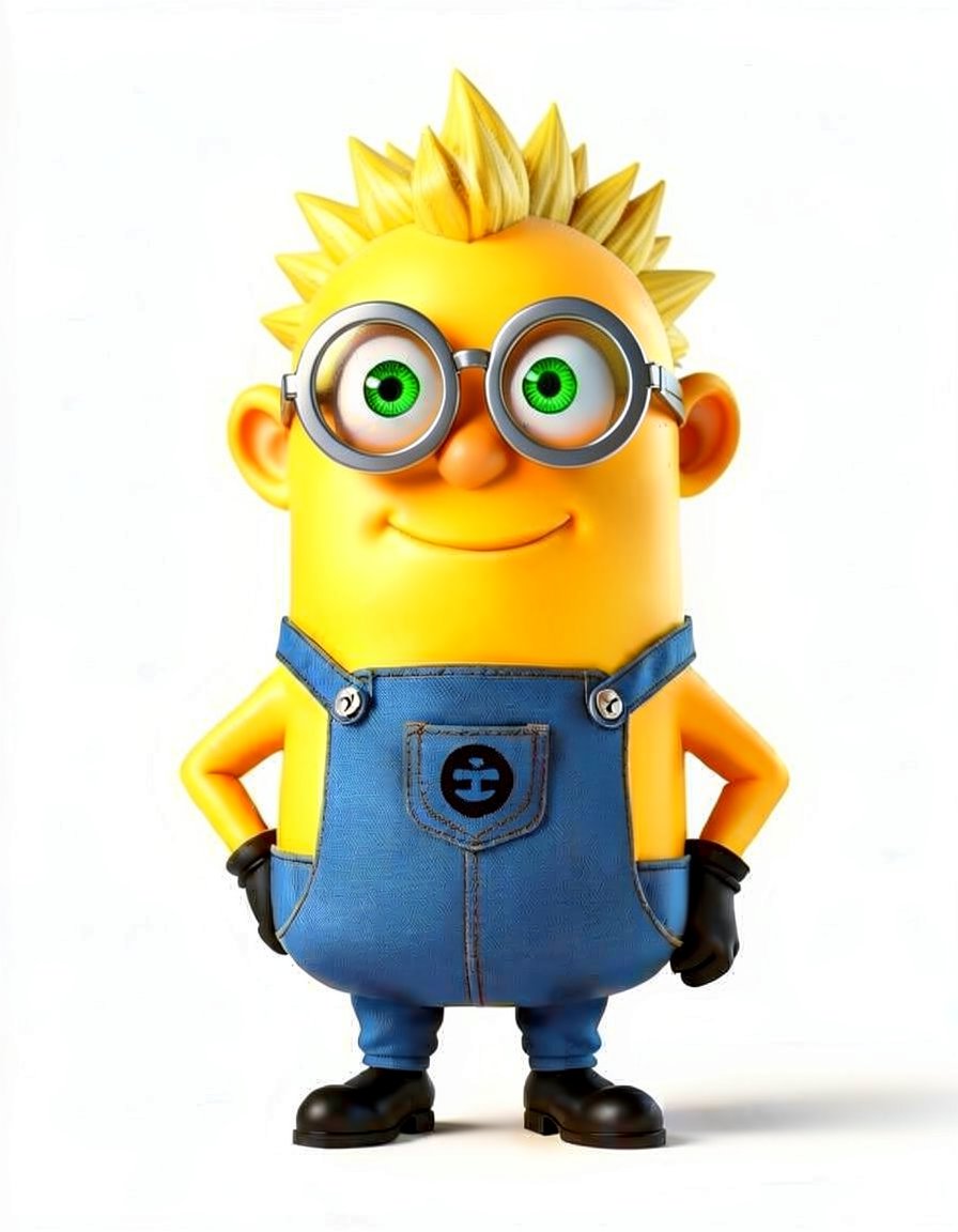 Sunny Spike, a Minion OC made on GenTube