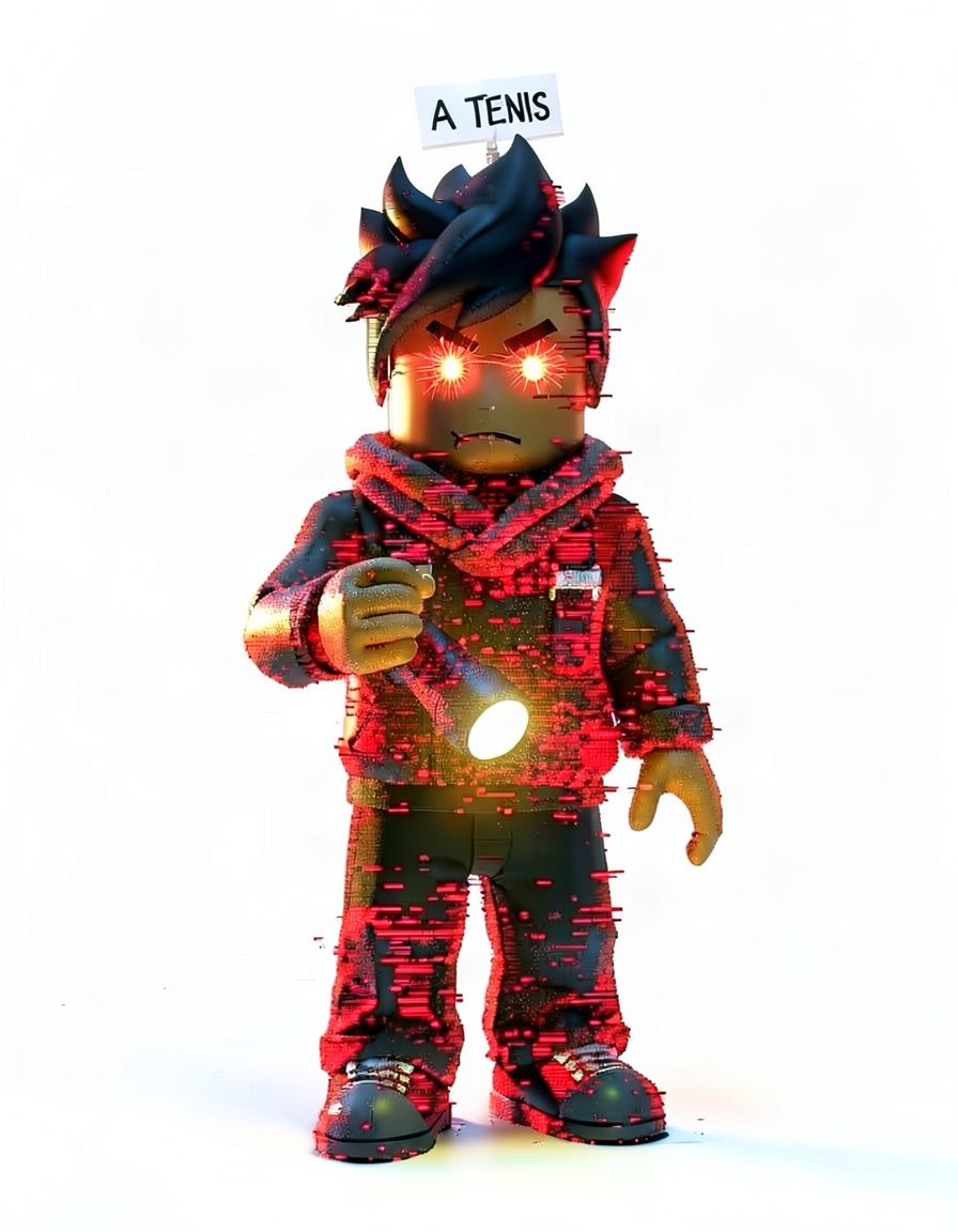 NeonGloom, a Forsaken OC made on GenTube