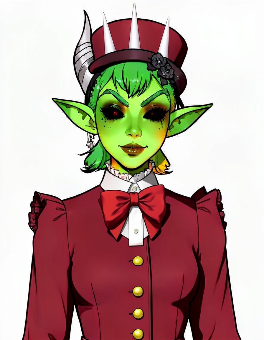 Gleamthorn, a Hazbin Hotel OC made on GenTube