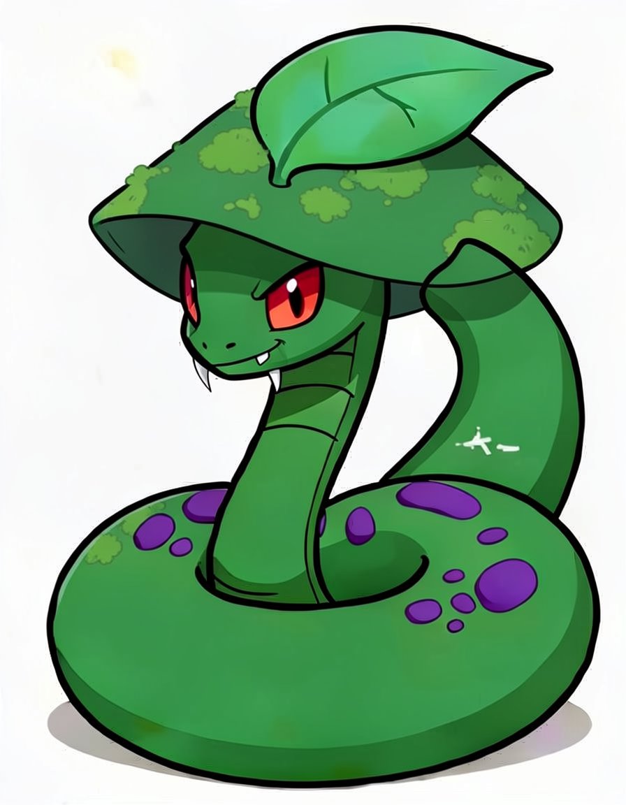 Noxhiss, a Pokemon OC made on GenTube