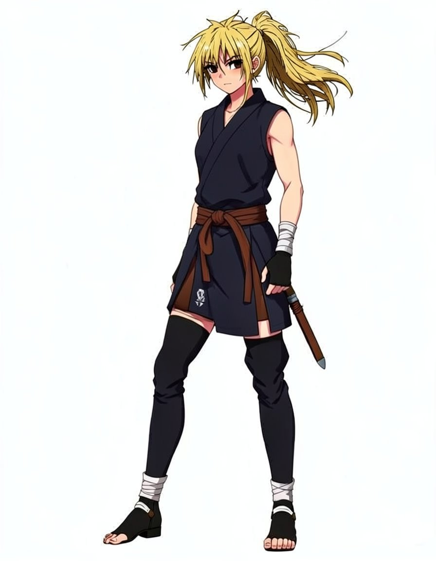 Verdant Edge, a Naruto OC made on GenTube