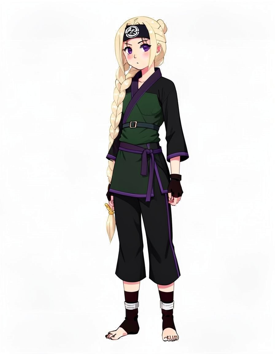 Annemarie, a Naruto OC made on GenTube