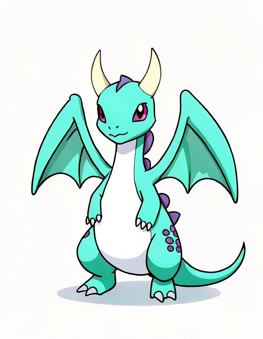 Drakemon, a Pokemon OC made on GenTube