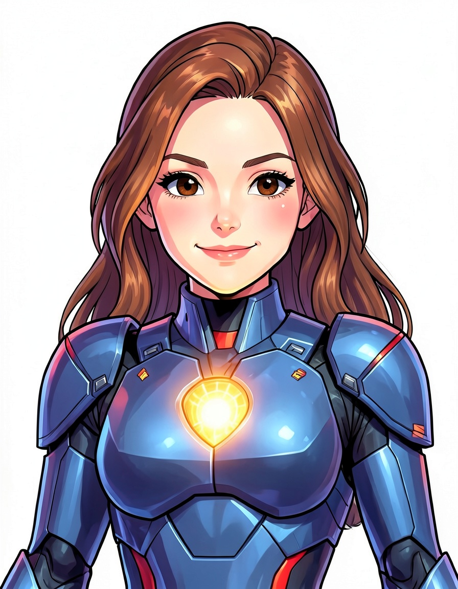 ANI, a Marvel Superhero OC made on GenTube