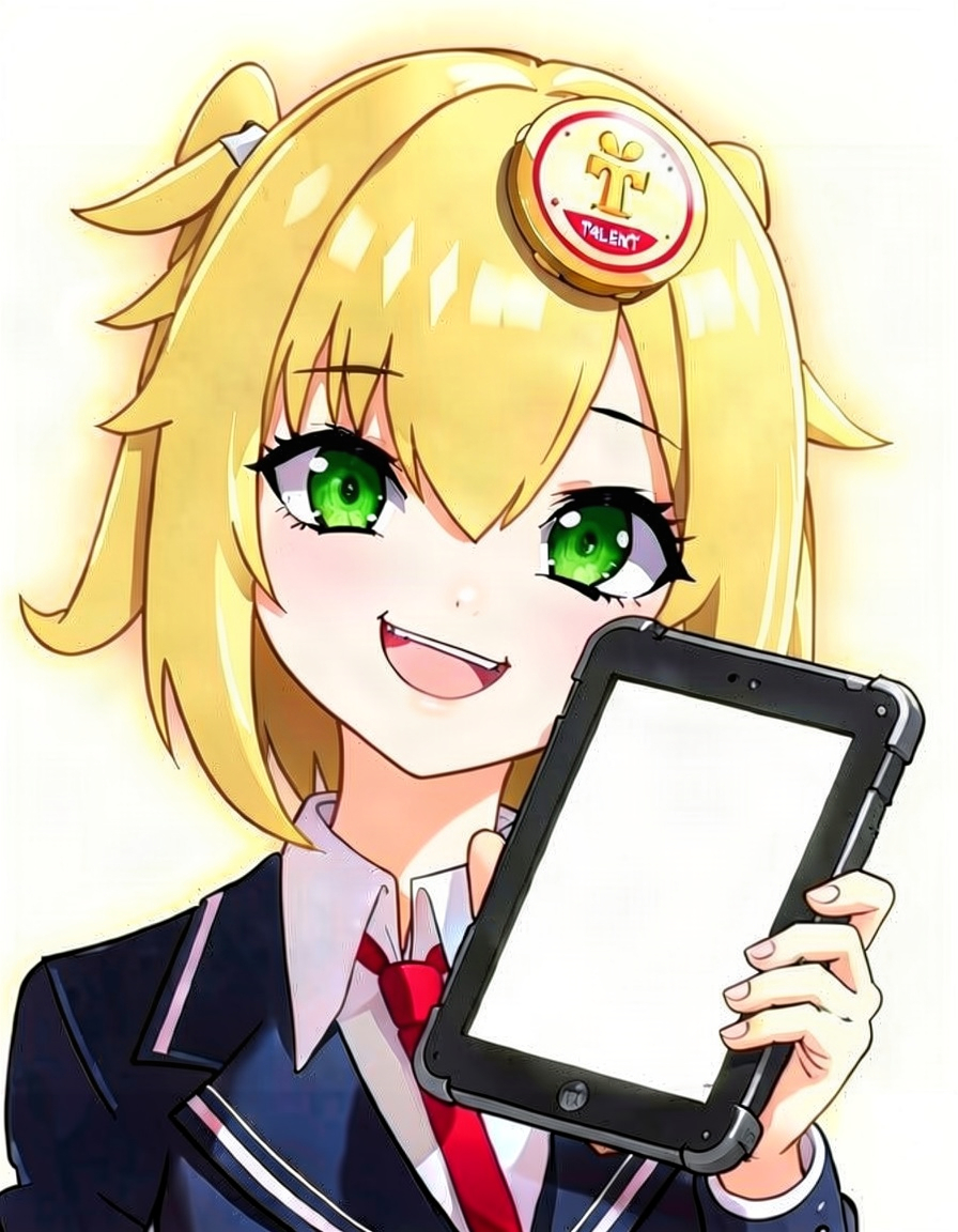 Lumi Crest, a Danganronpa OC made on GenTube