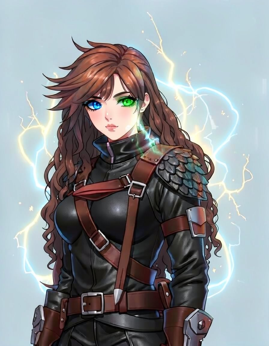Alice, a Fourth Wing OC made on GenTube