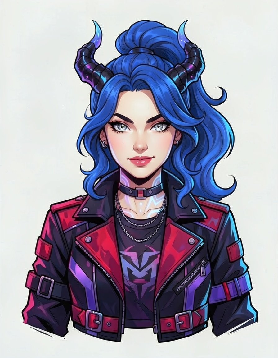 Kairu, a KPop Demon Hunters OC made on GenTube