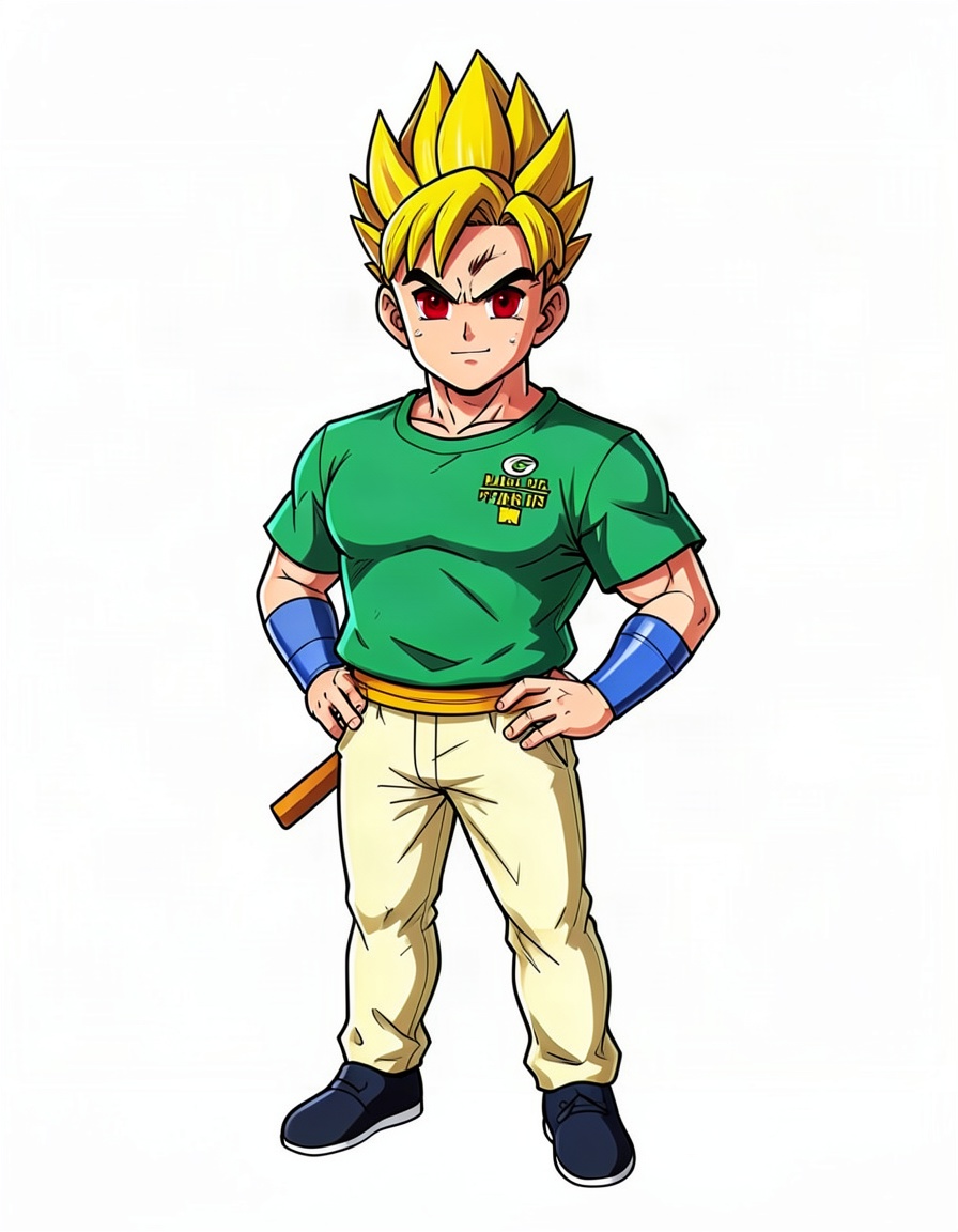 Dad, a Dragon Ball OC made on GenTube