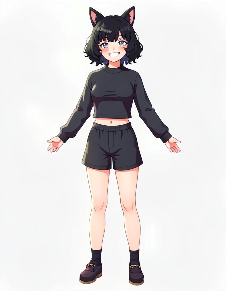 Elly, a Jujutsu Kaisen OC made on GenTube