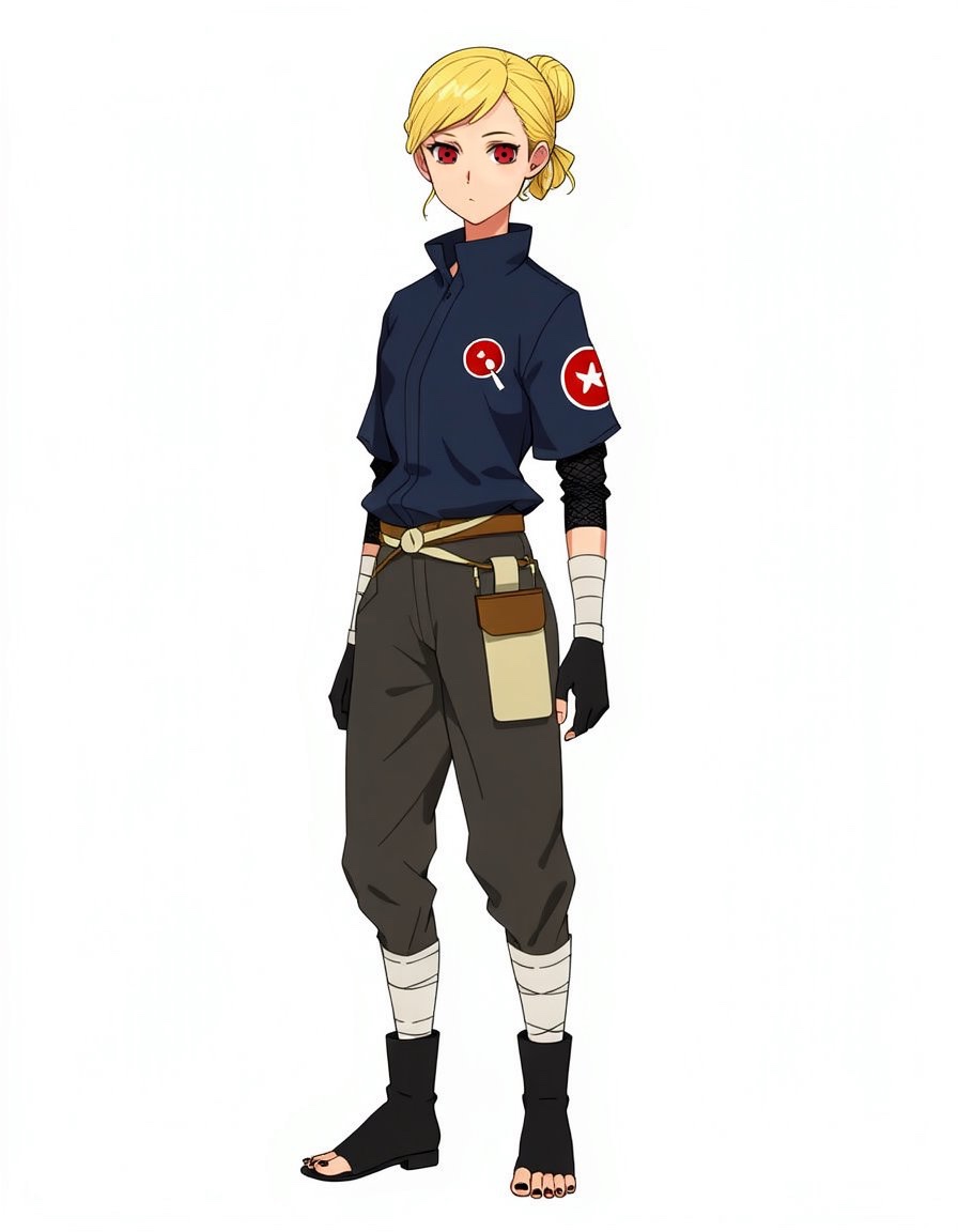 Silent Veil, a Naruto OC made on GenTube