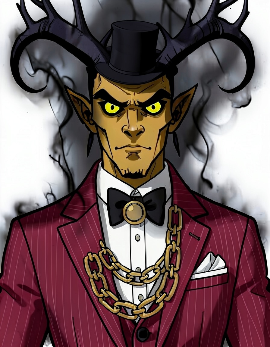 slitemo, a Hazbin Hotel OC made on GenTube