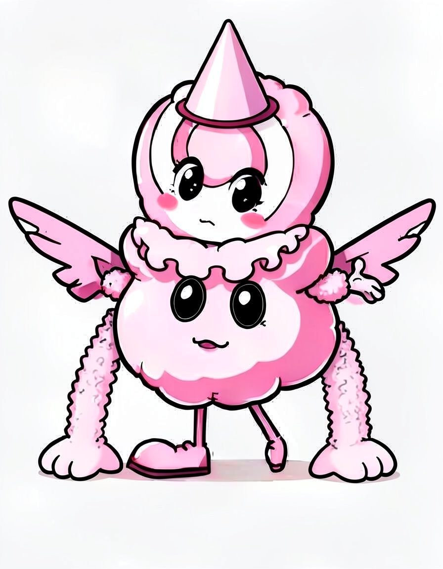 Candy Swirl, a Dandys World OC made on GenTube