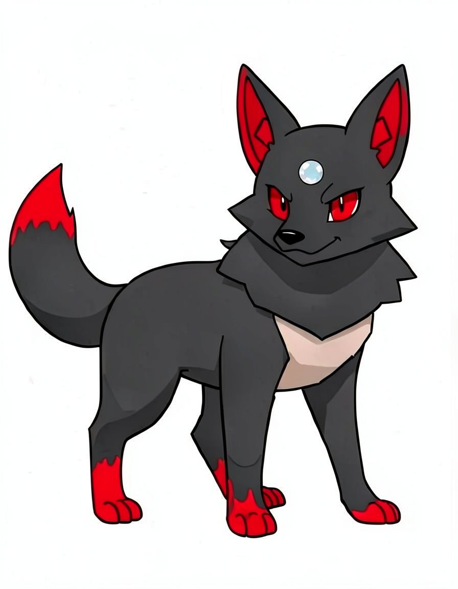 Murkfang, a Pokemon OC made on GenTube