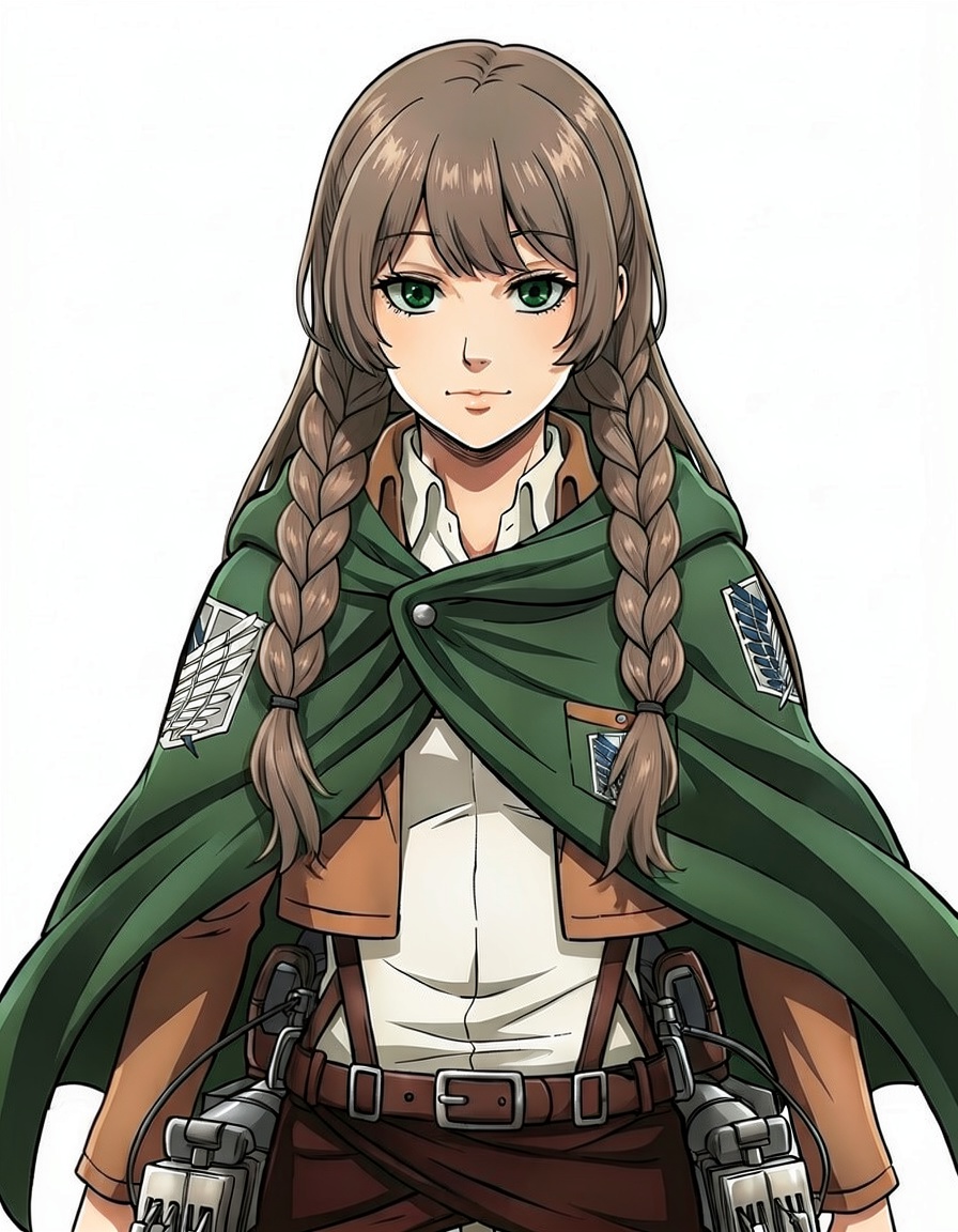 selena vosz, a Attack on Titan OC made on GenTube