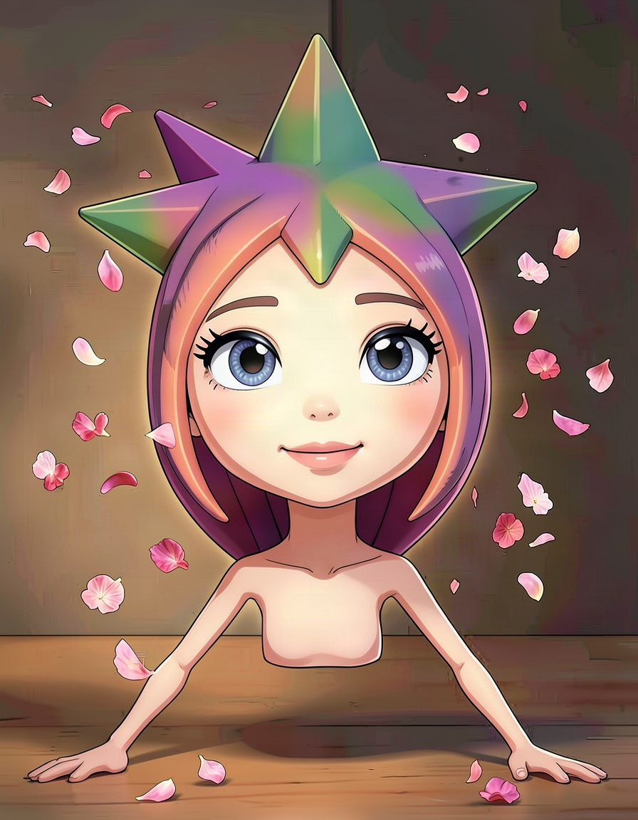 Bell, a Dandys World OC made on GenTube