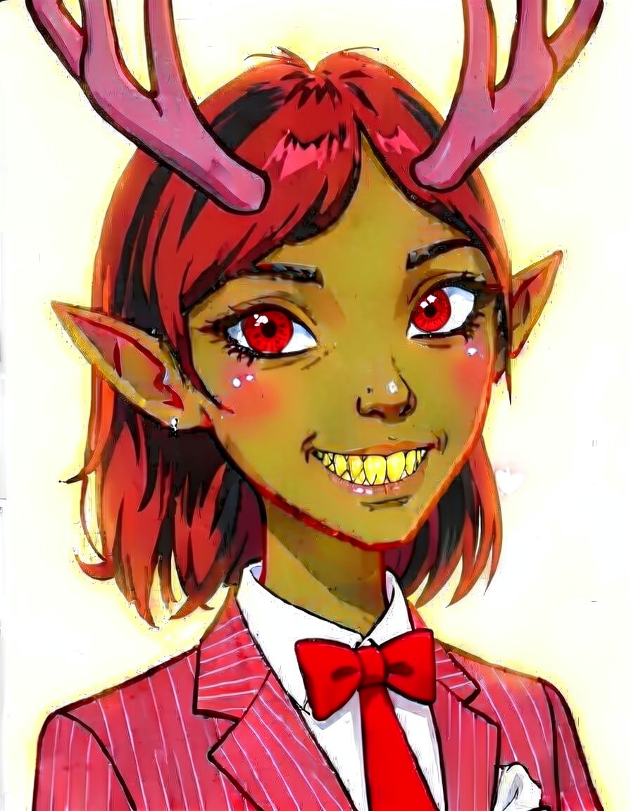 Alison HartFelt, a Hazbin Hotel OC made on GenTube
