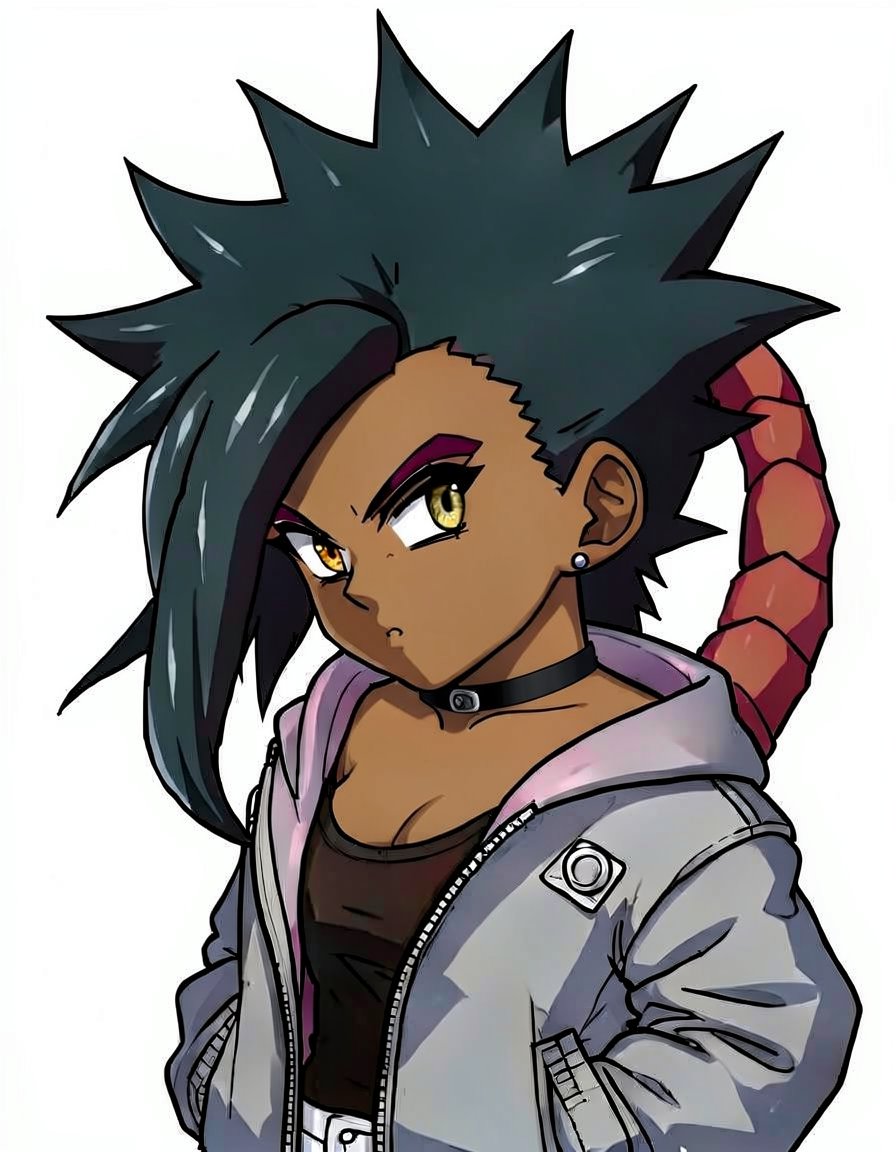 Colocia, a Dragon Ball OC made on GenTube