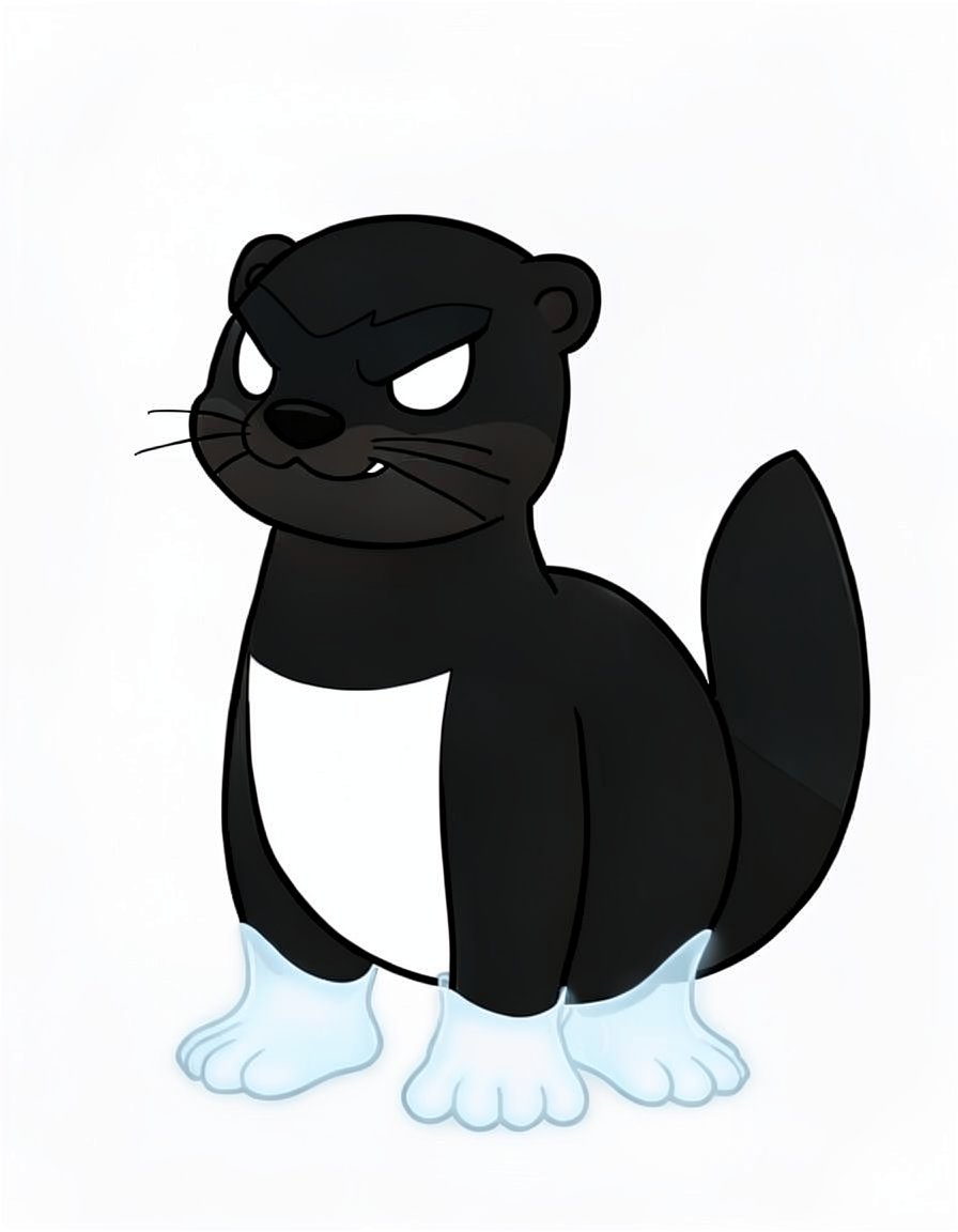 Shadeotter, a Pokemon OC made on GenTube