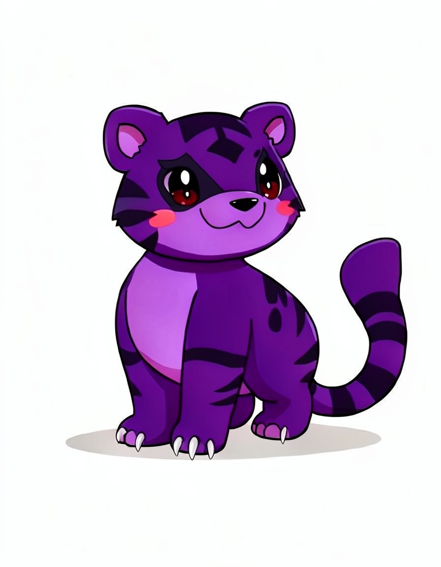 Venomprowl, a Pokemon OC made on GenTube