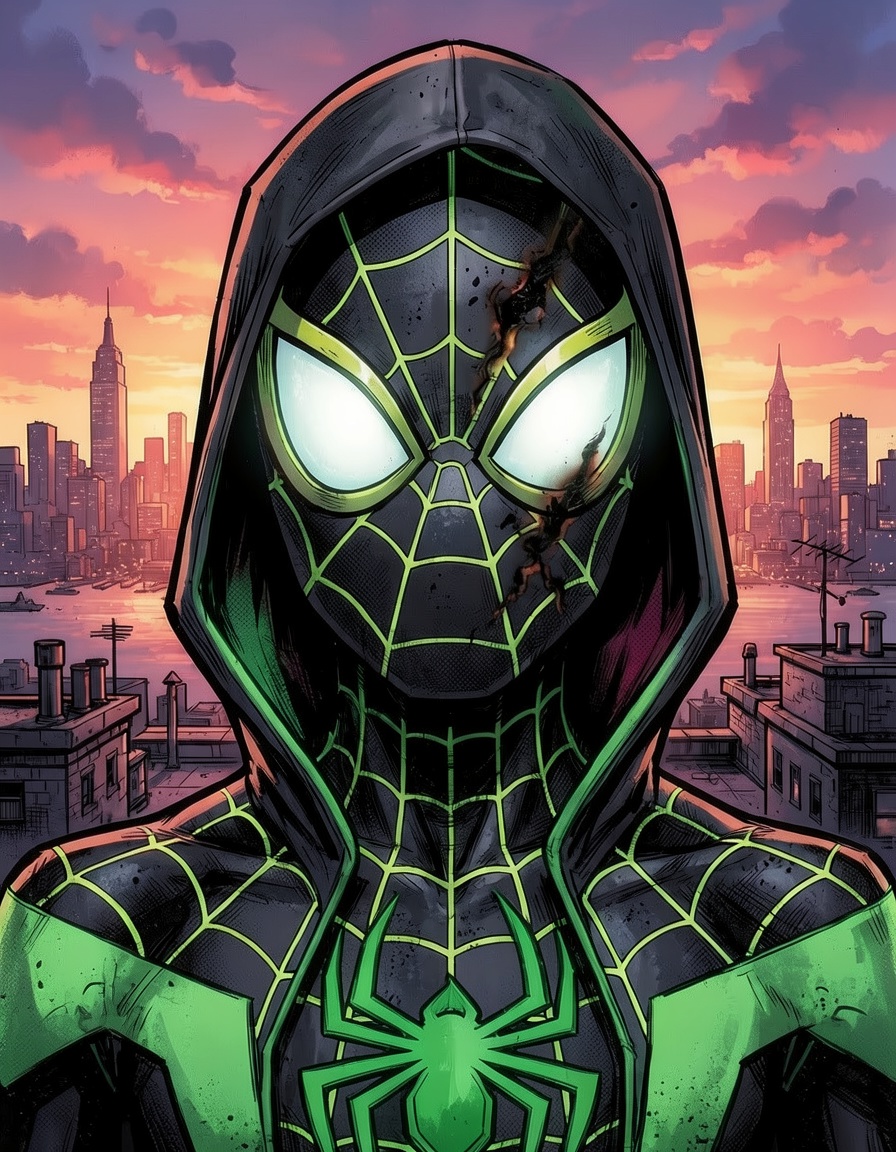 Arachnid, a Spidersona OC made on GenTube