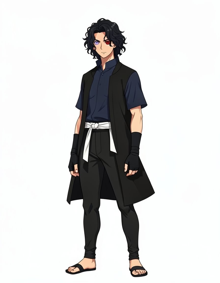 AJ UCHIHA, a Naruto OC made on GenTube
