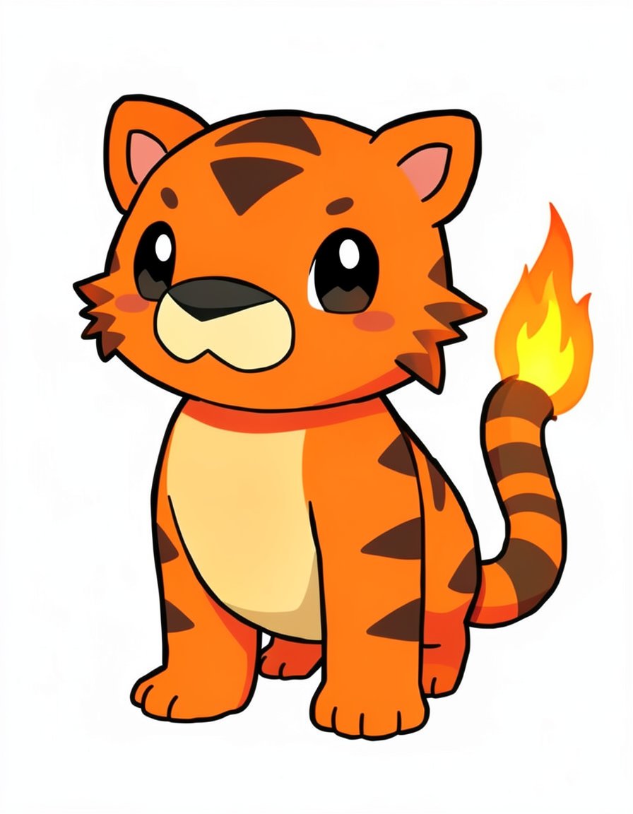 Blazeclaw, a Pokemon OC made on GenTube