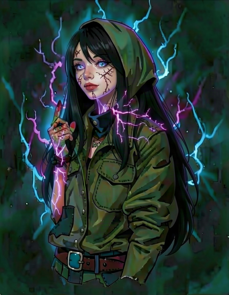 Lynn, a Arcane OC made on GenTube