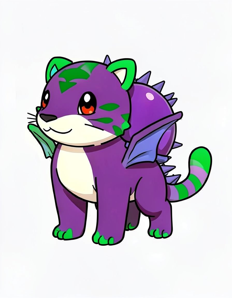 Surfclaw, a Pokemon OC made on GenTube