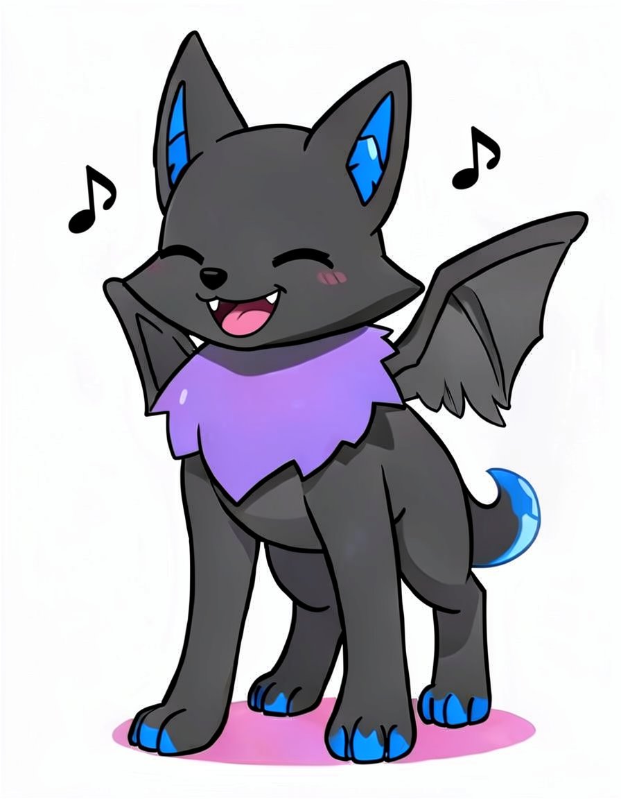 Spookfang, a Pokemon OC made on GenTube
