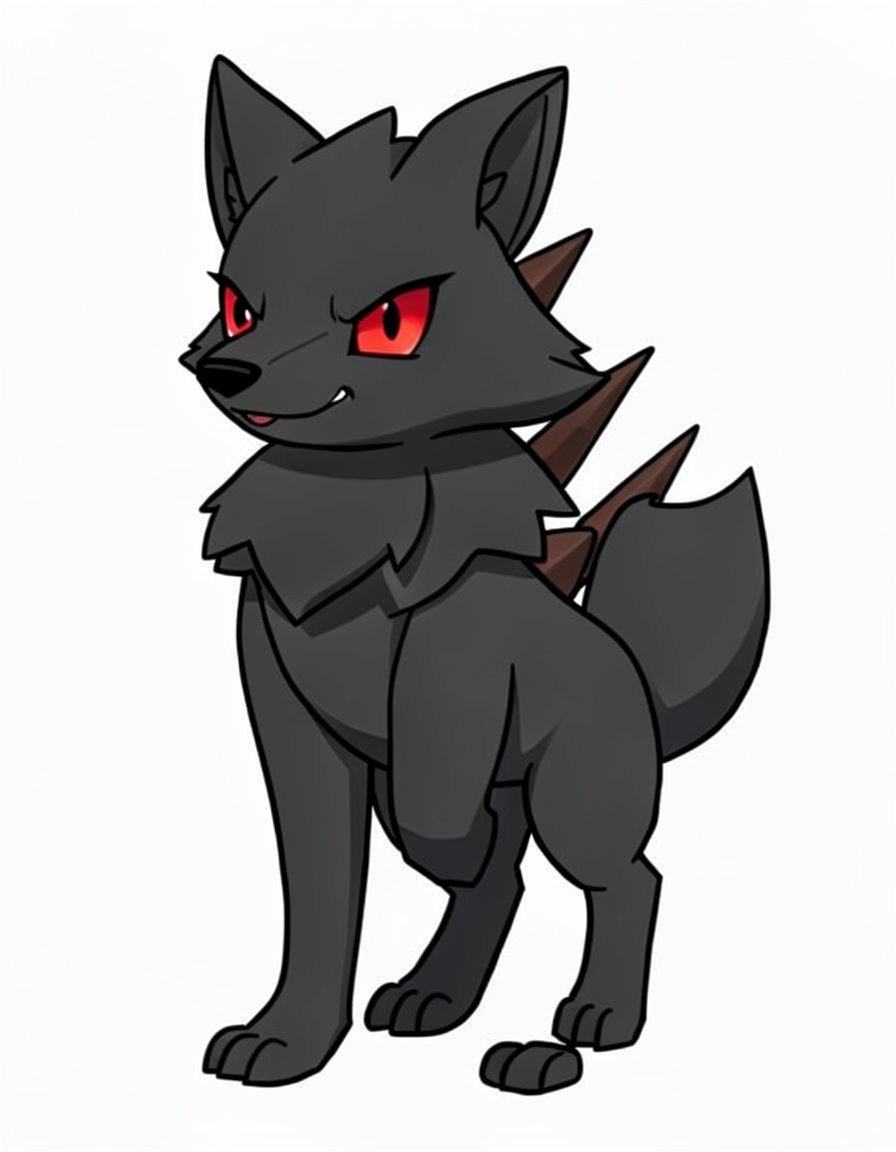 Shadefang, a Pokemon OC made on GenTube