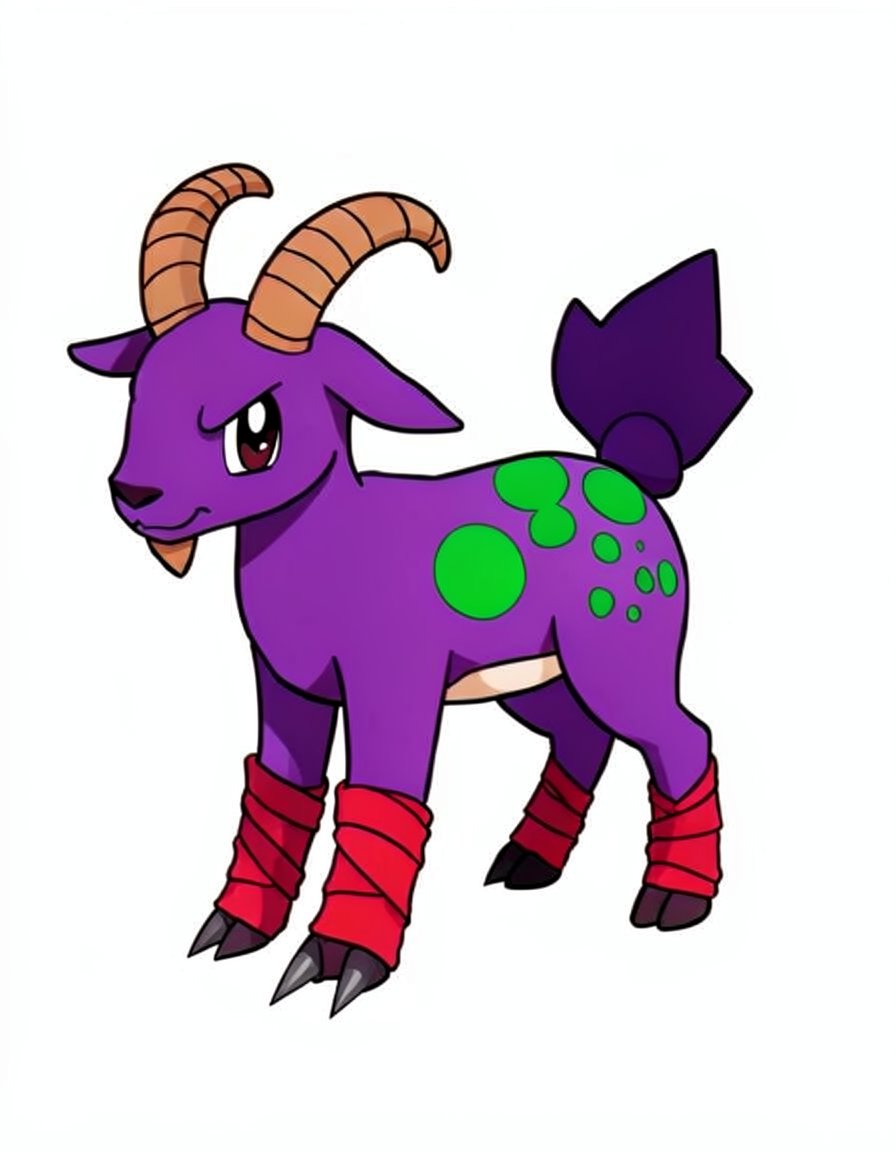 Boomhorn, a Pokemon OC made on GenTube
