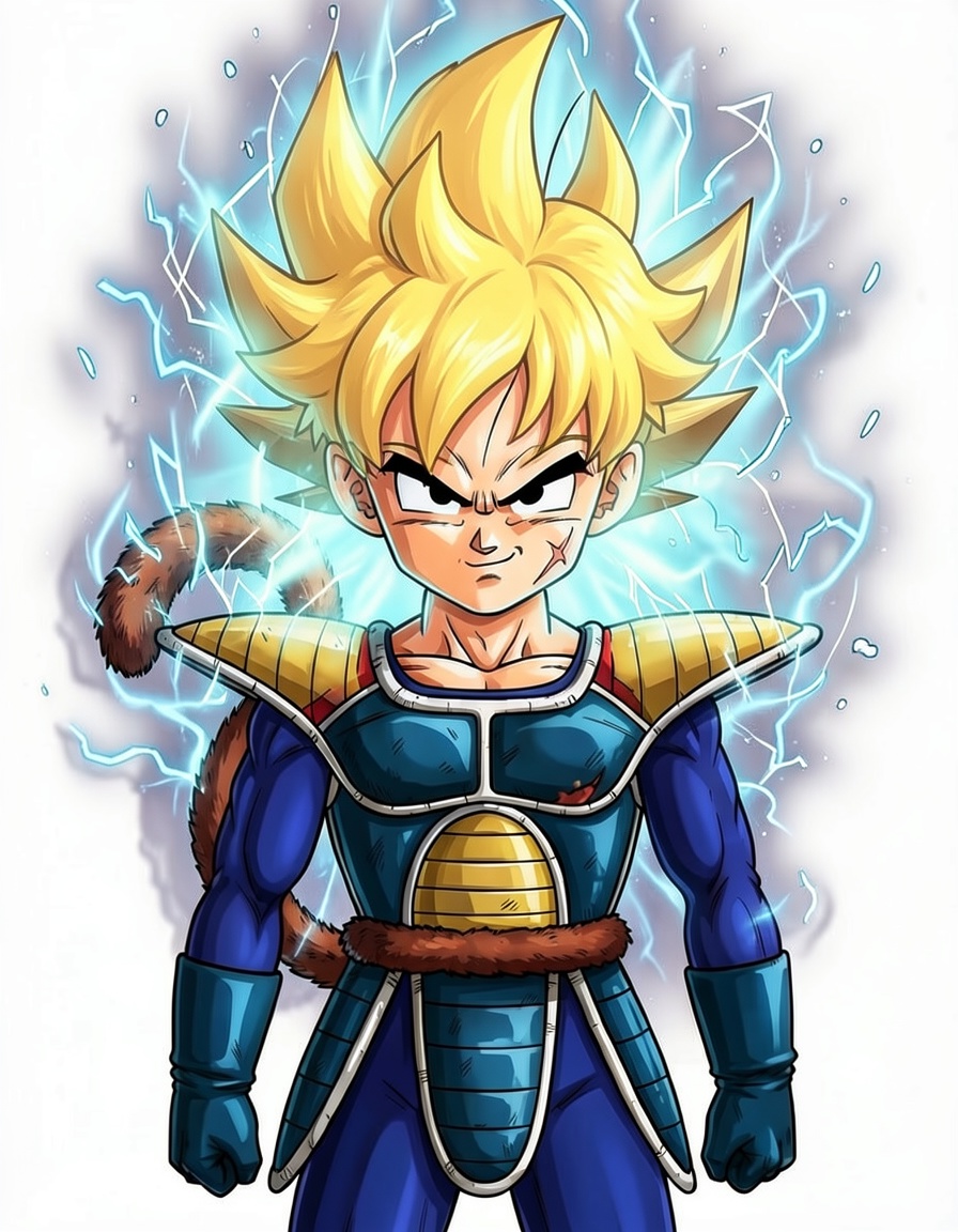 Veldan, a Dragon Ball OC made on GenTube