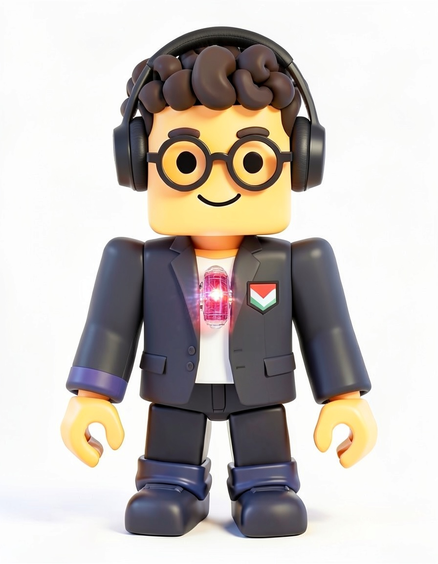 Pixel Prankster, a Roblox OC made on GenTube