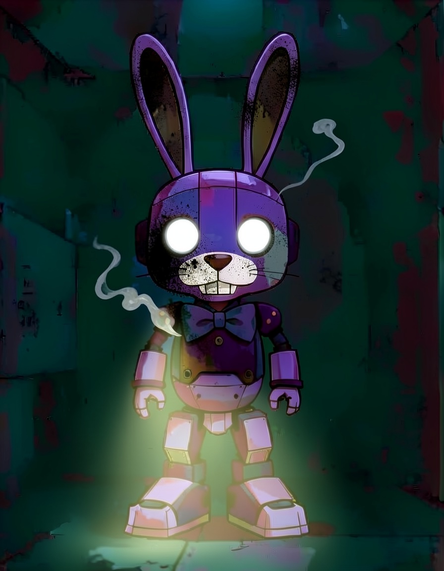 Bonnie leader, a FNAF OC made on GenTube
