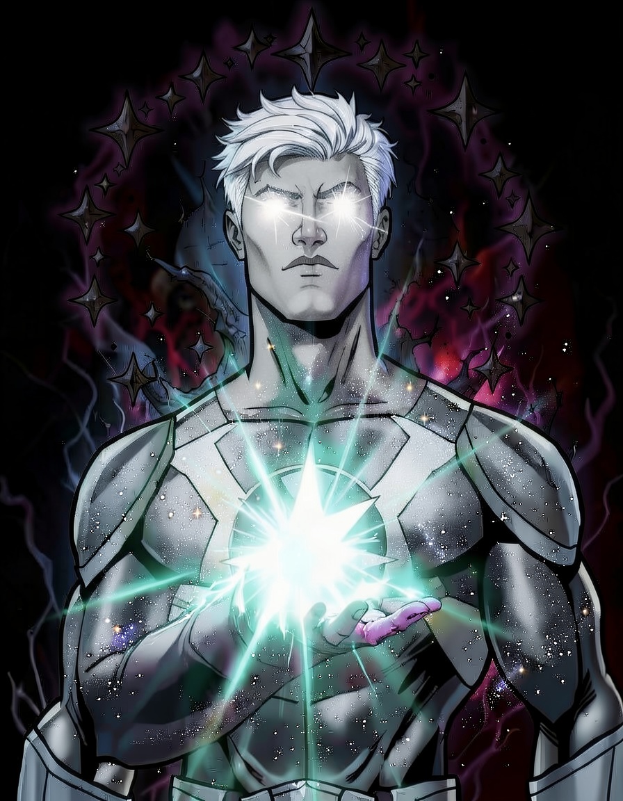 Silver surfer, a Marvel Superhero OC made on GenTube