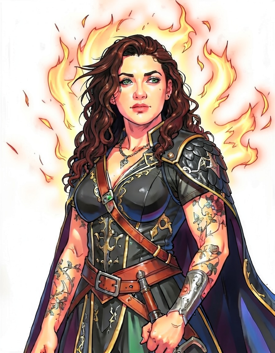 Ciera Westbrook, a Fourth Wing OC made on GenTube