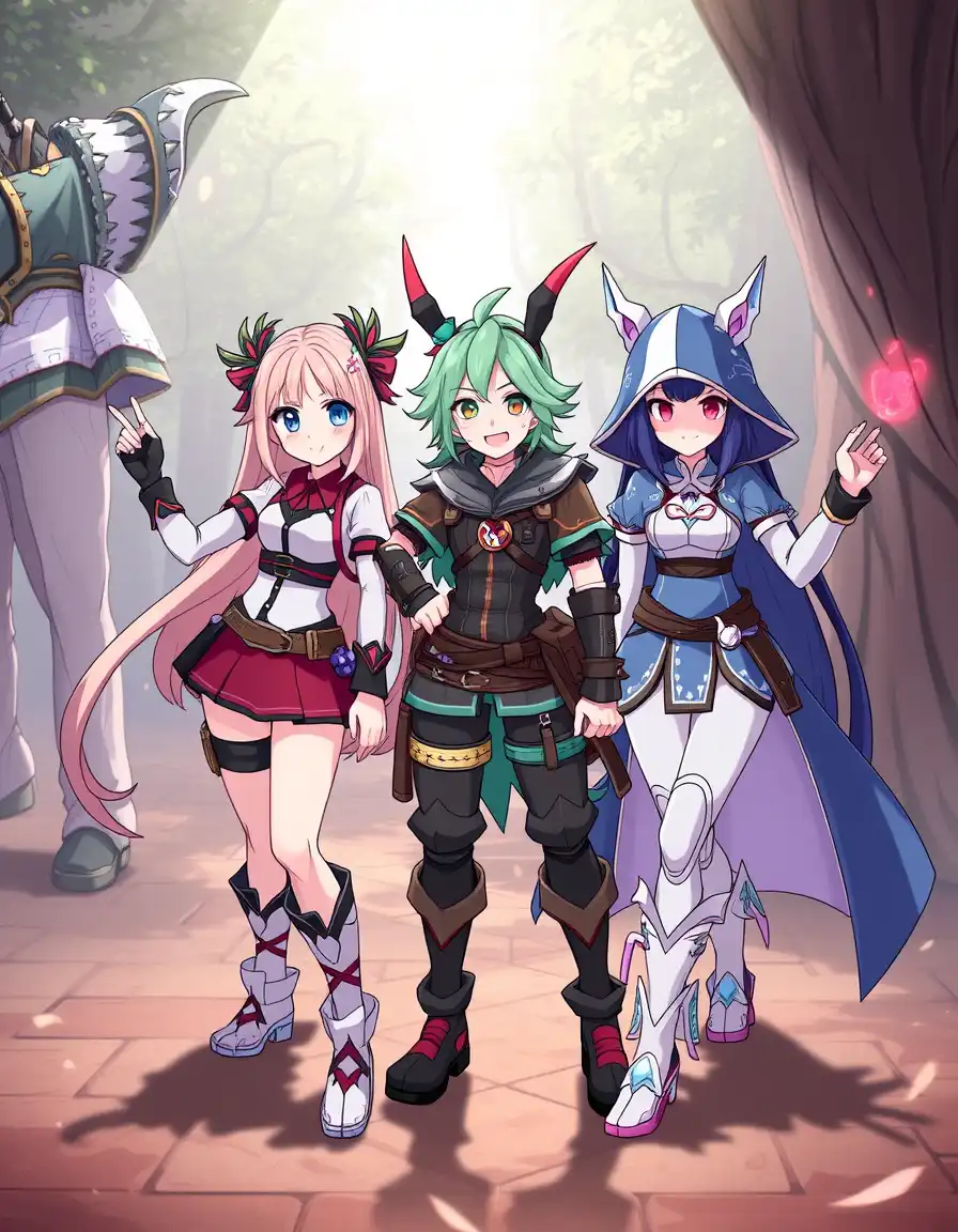 KPOP DEMON HUNTERS RUMI,ZOEY AND MIRA