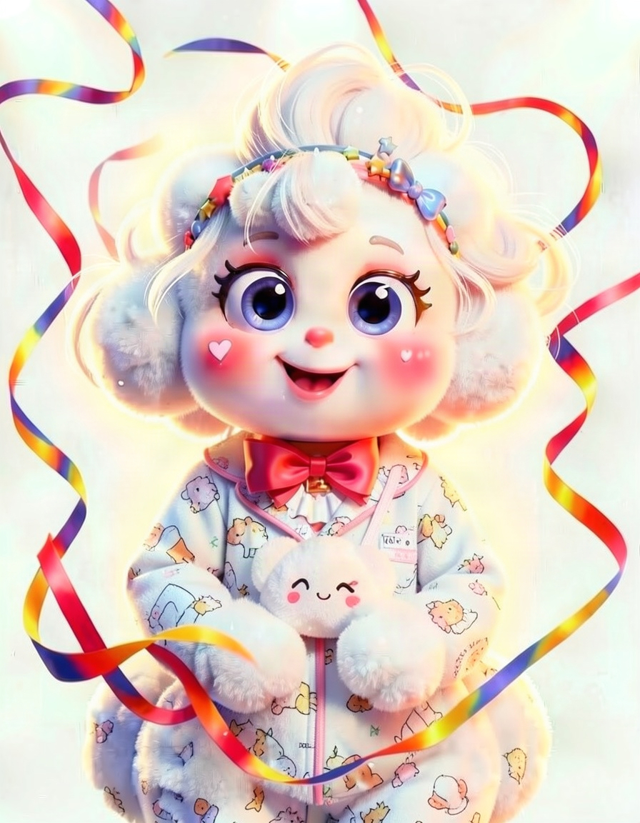 Cumulina, a Digital Circus OC made on GenTube