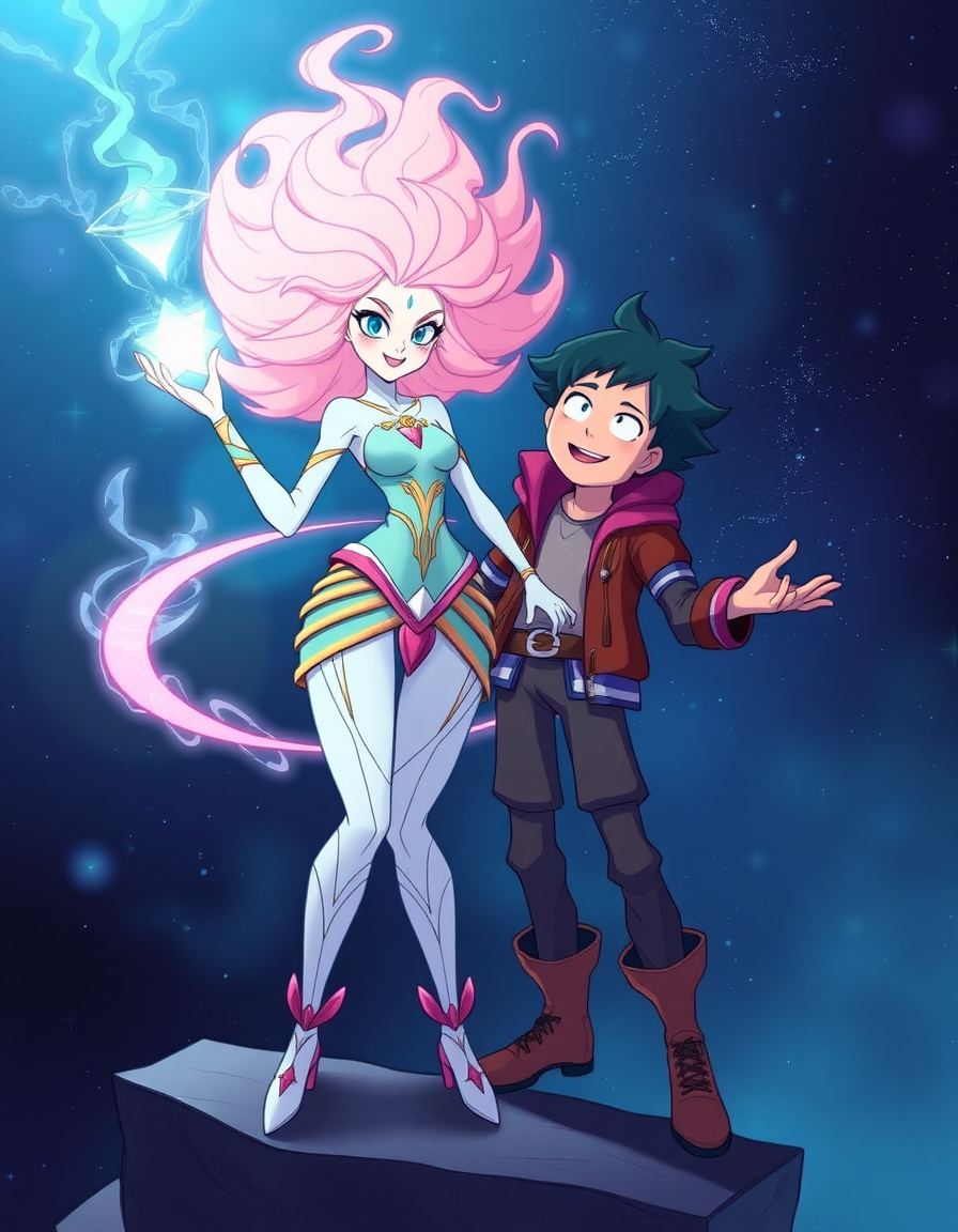 pearl and Steven fusion from Steven universe