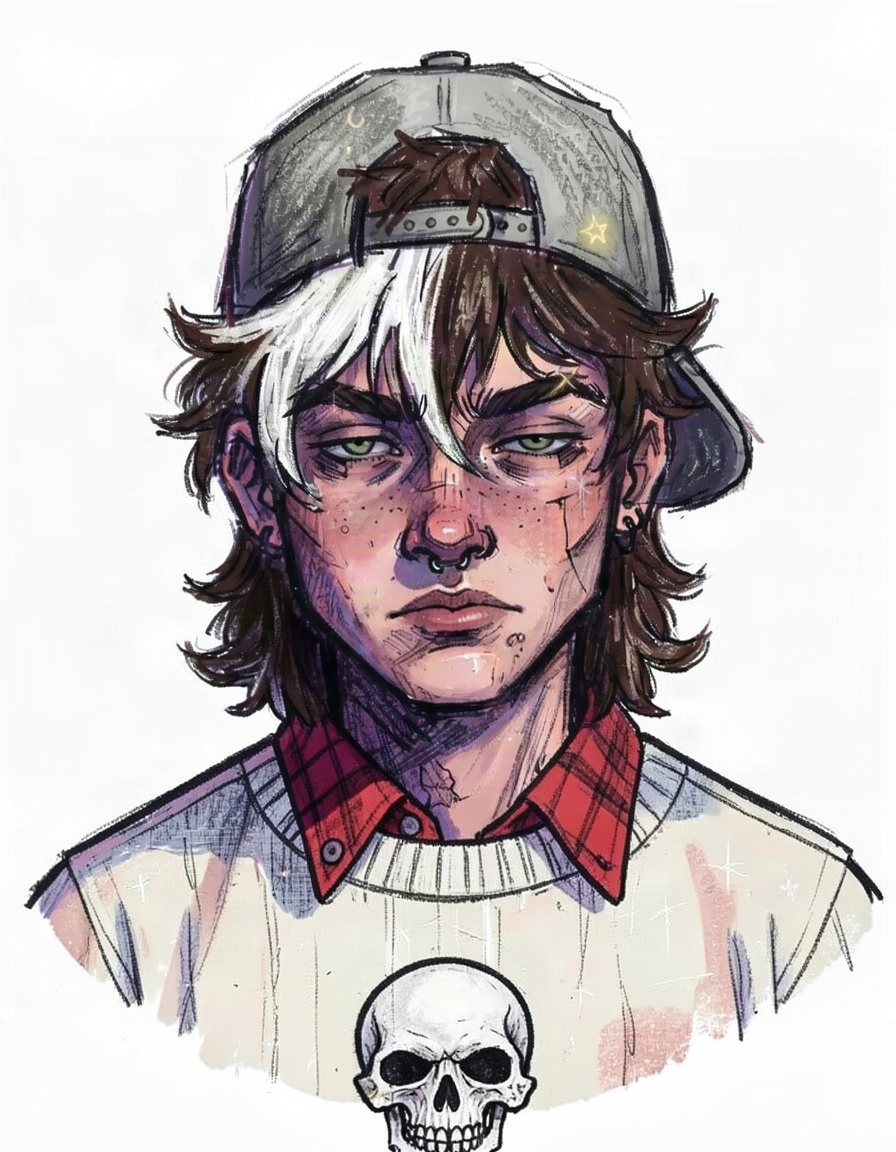 rowan, a Deltarune OC made on GenTube