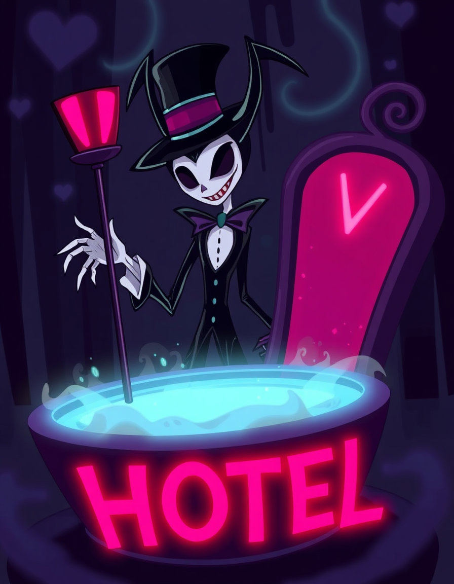 Hazbin Hotel style sinner
