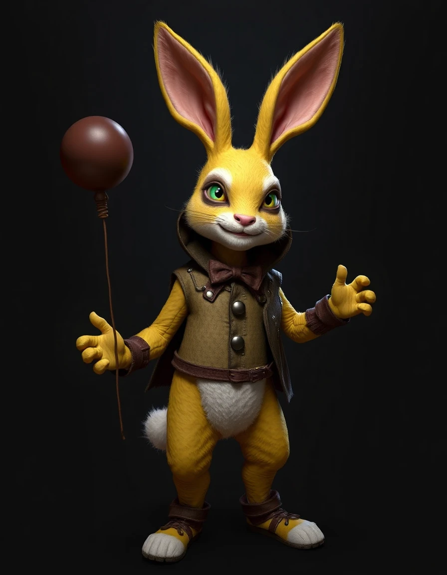Creating A yellow bunny oc from The Amazing Digital Circus Character