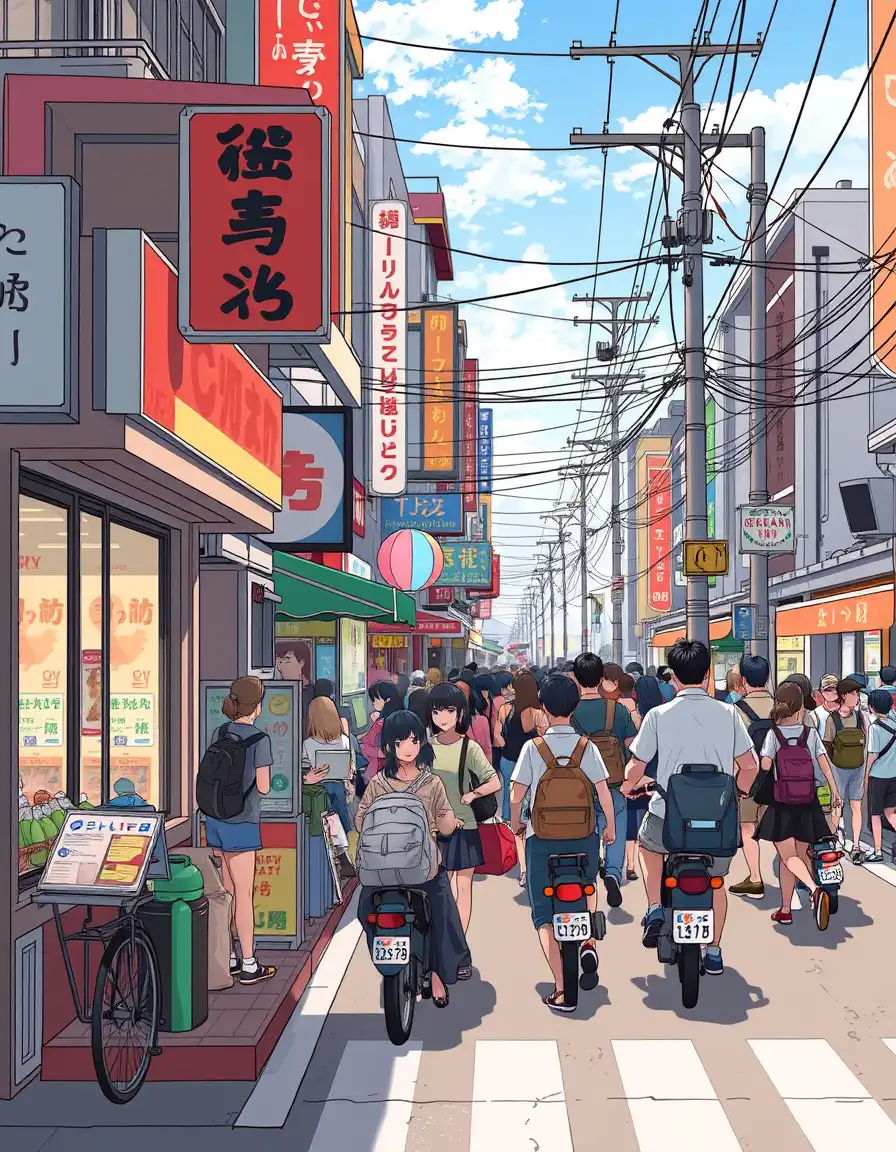 Generate Slice of Life Anime Art
